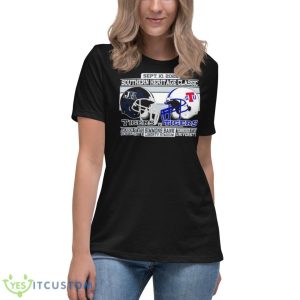Jackson State University Football Southern Heritage Classic Shirt - Women's Relaxed Short Sleeve Jersey Tee