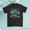 Jacksonville Jaguars Car With Christmas Tree Merry Christmas Shirt Product Photo 1