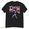 Jacob DeGrom Texas Cartoon Signature Shirt - G500 Men’s Classic T-Shirt