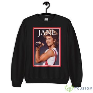 Jane Fonda Style Time Shirt - Unisex Crewneck Sweatshirt
