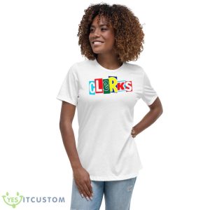 Jay Mewes Clerks Logo Shirt - Women's Relaxed Short Sleeve Jersey Tee