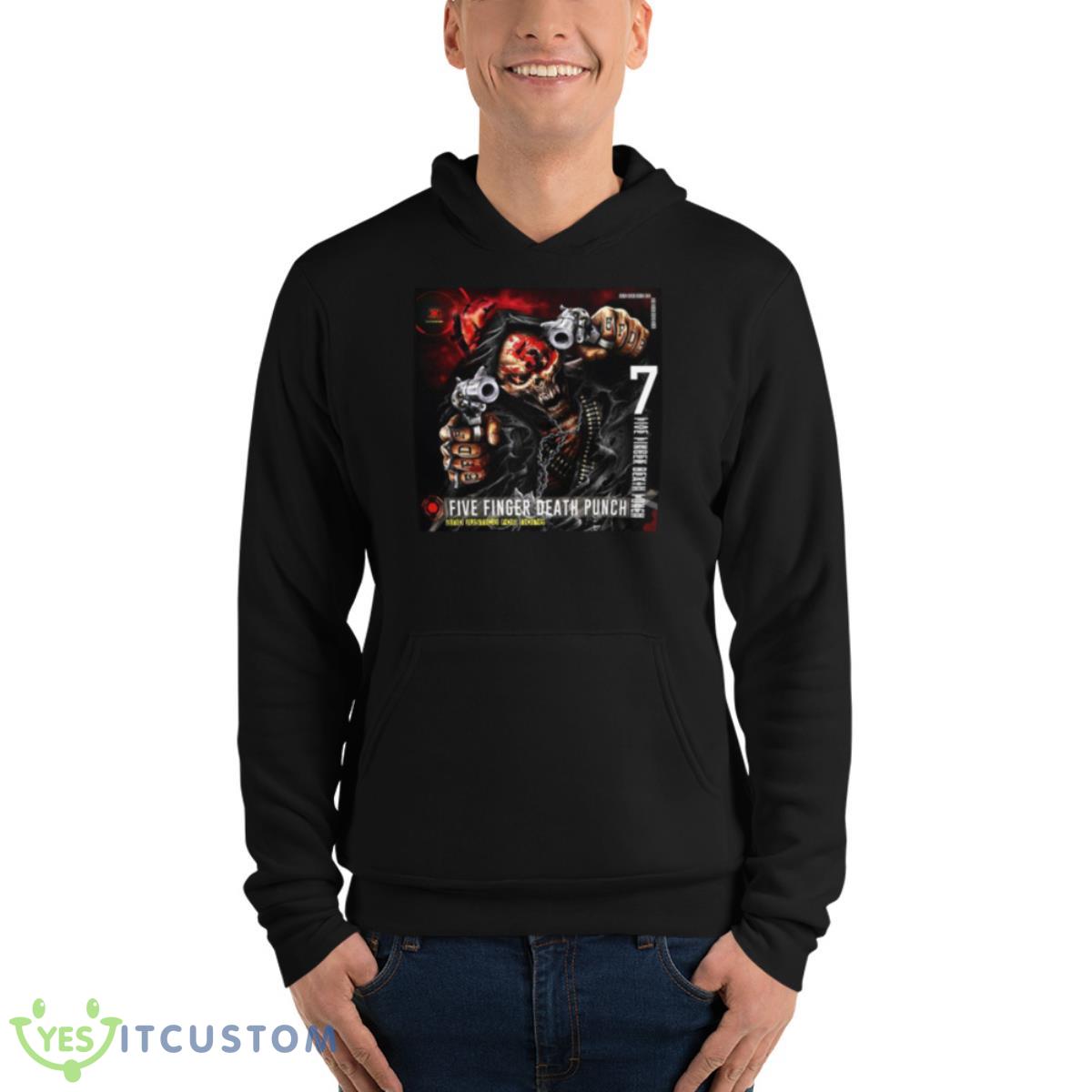 Jekyll And Hyde Five Finger Death Punch Shirt 4 Jekyll And Hyde Five Finger Death Punch Shirt - Unisex Fleece Pullover Hoodie