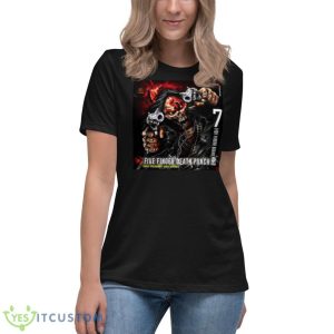 Jekyll And Hyde Five Finger Death Punch Shirt 11 Jekyll And Hyde Five Finger Death Punch Shirt - Women's Relaxed Short Sleeve Jersey Tee