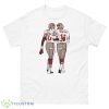 Jerry Rice And Joe Montana Shirt - 500 Men’s Classic Tee Gildan