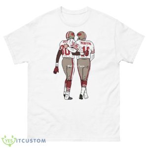 Jerry Rice And Joe Montana Shirt - 500 Men’s Classic Tee Gildan