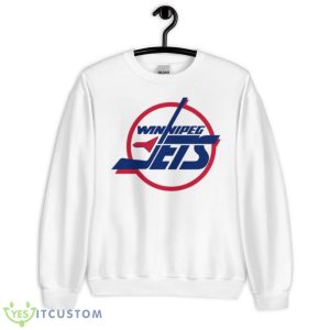 Jets City Winnipeg Jets Shirt - Unisex Heavy Blend Crewneck Sweatshirt