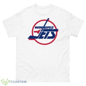 Jets City Winnipeg Jets Shirt - 500 Men’s Classic Tee Gildan