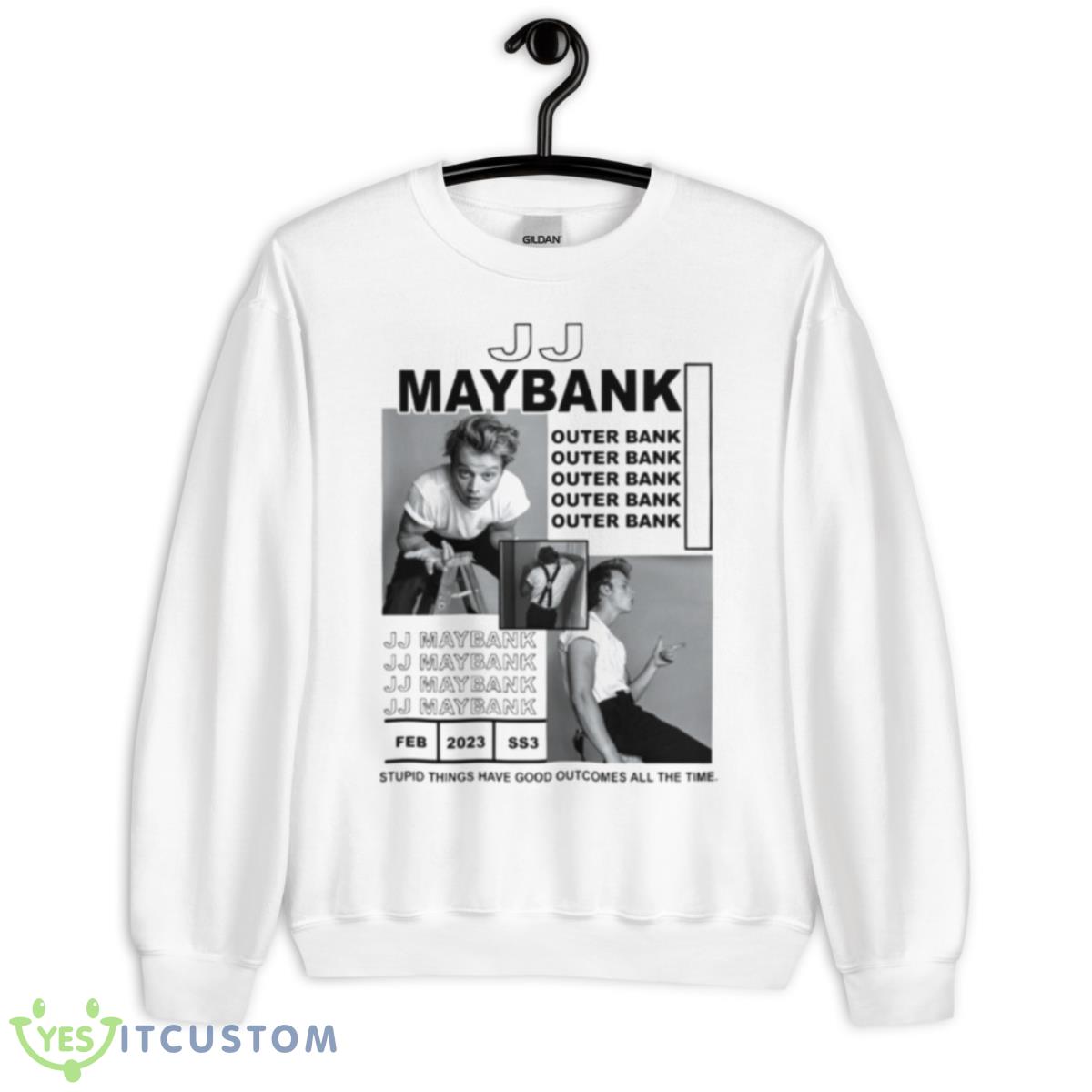 Jj Maybank Fan Merch Outer Bank Movie Shirt 11 Jj Maybank Fan Merch Outer Bank Movie Shirt - Unisex Heavy Blend Crewneck Sweatshirt