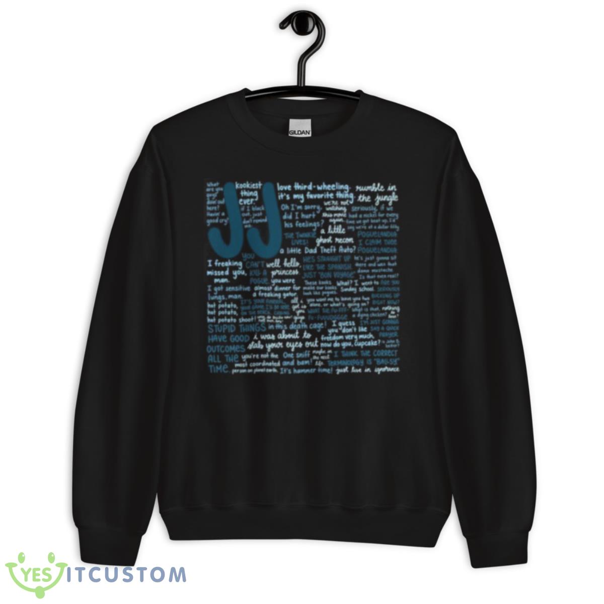 Jj Outer Banks S2 Quotes Shirt 3 Jj Outer Banks S2 Quotes Shirt - Unisex Crewneck Sweatshirt