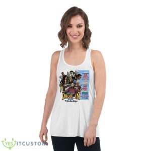 Joe Bob’s Last Drive In Joe Bob Briggs Shirt 8 Joe Bob’s Last Drive In Joe Bob Briggs Shirt - Women's Flowy Racerback Tank