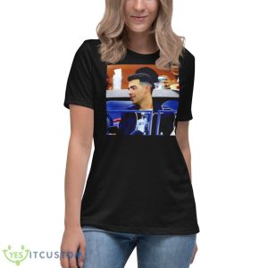 Joe Jonas Wearing A Justin Bieber Shirt 11 Joe Jonas Wearing A Justin Bieber Shirt - Women's Relaxed Short Sleeve Jersey Tee