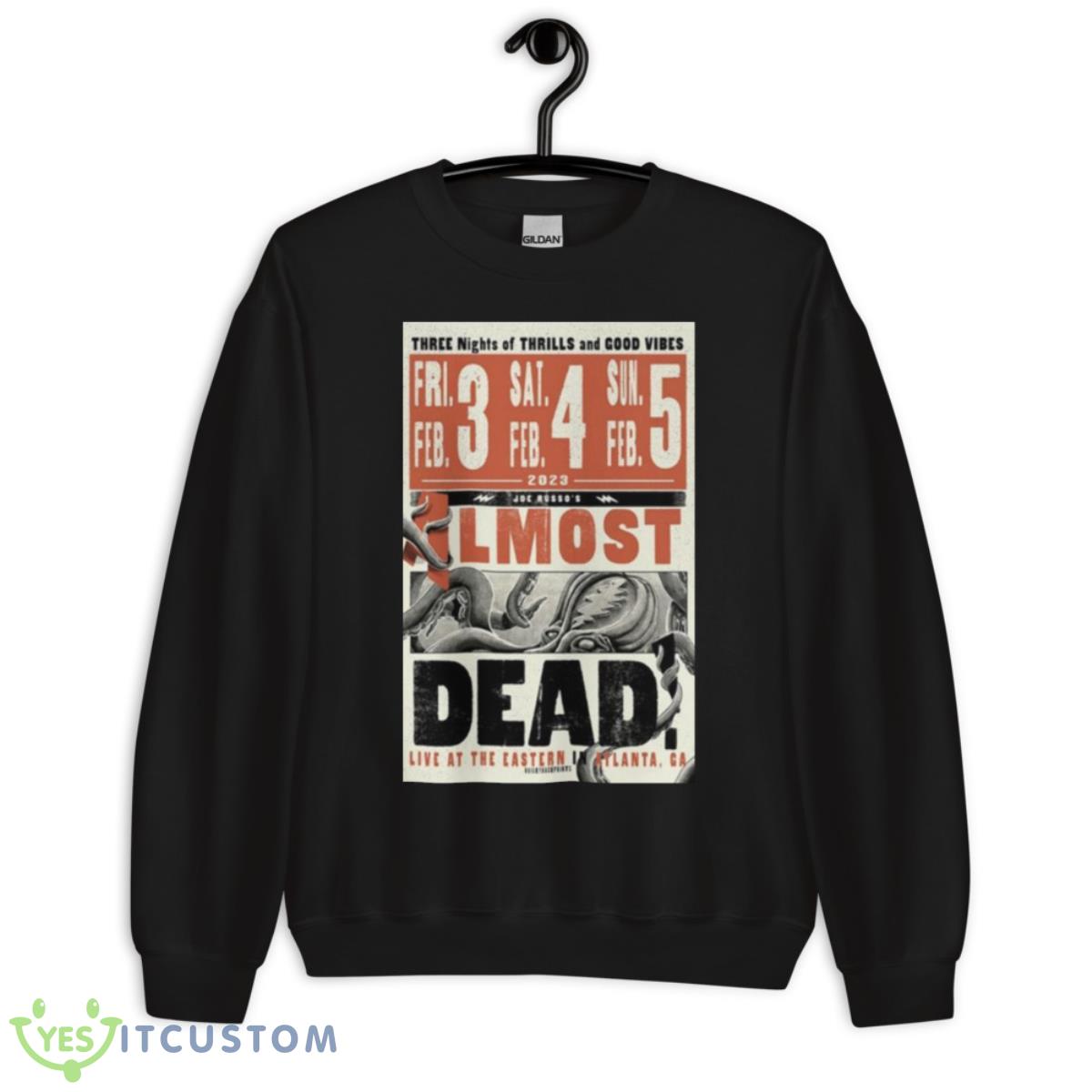 Joe Russo’s Almost Dead 2023 Atlanta GA Tour Shirt 13 Joe Russo’s Almost Dead 2023 Atlanta GA Tour Shirt - Unisex Crewneck Sweatshirt