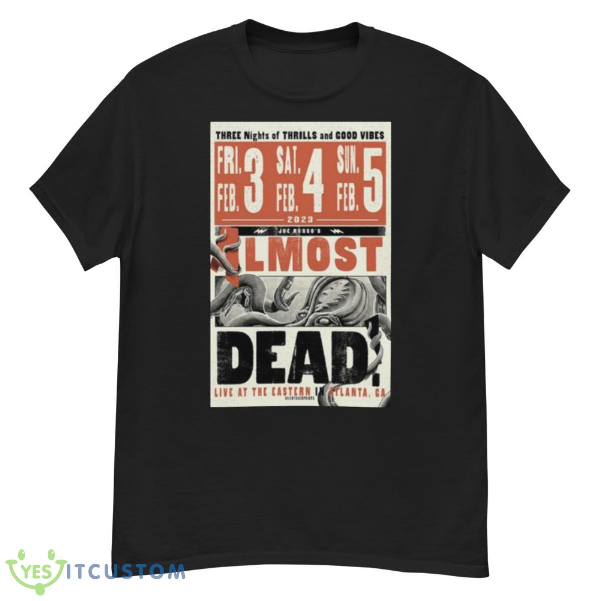 Joe Russo’s Almost Dead 2023 Atlanta GA Tour Shirt 12 Joe Russo’s Almost Dead 2023 Atlanta GA Tour Shirt - G500 Men’s Classic T-Shirt