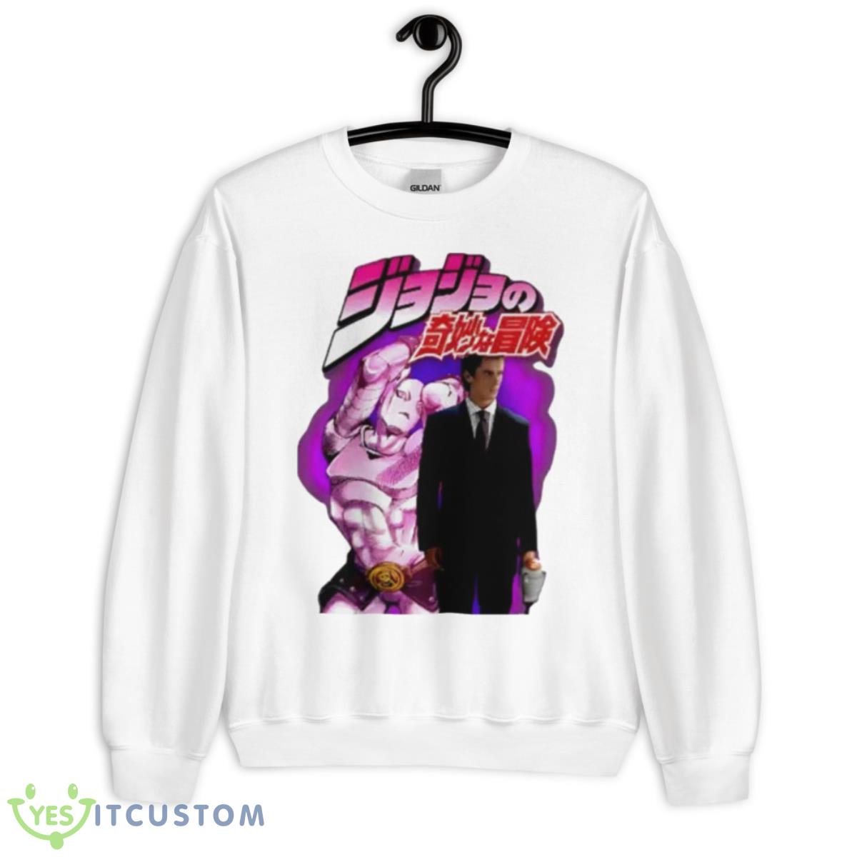 Jojo American Psycho Shirt 2 Jojo American Psycho Shirt - Unisex Heavy Blend Crewneck Sweatshirt
