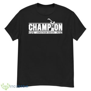 Jonathan Quick Champion 2012 2014 Shirt - G500 Men’s Classic T-Shirt