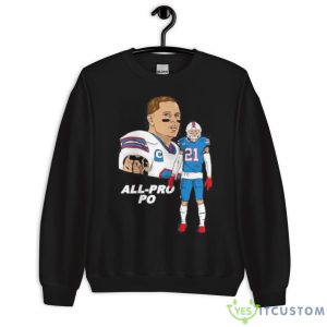 Jordan Poyer Buffalo Bills All Pro Po Shirt - Unisex Crewneck Sweatshirt