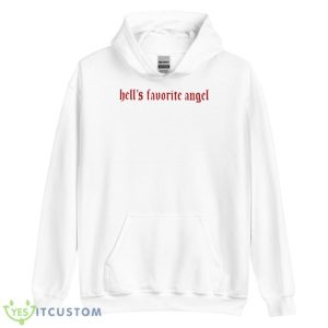 Julia Hell’s Favorite Angel Shirt 7 Julia Hell’s Favorite Angel Shirt - Unisex Heavy Blend Hooded Sweatshirt
