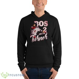 Justin Turner Boston Team Shirt - Unisex Fleece Pullover Hoodie