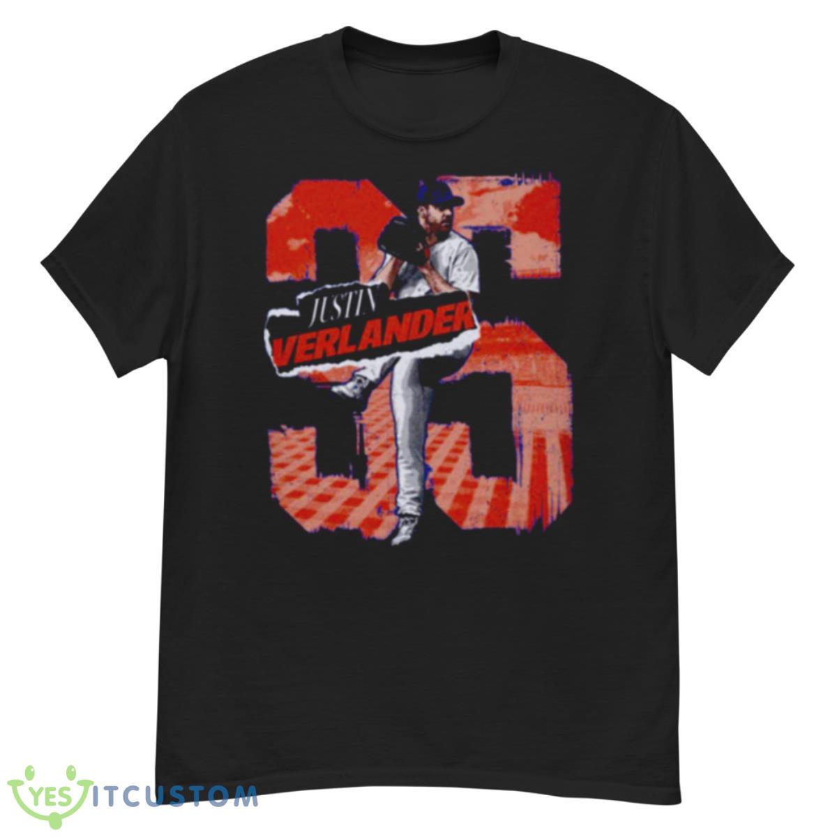 Justin Verlander New York M Rough Shirt 12 Justin Verlander New York M Rough Shirt - G500 Men’s Classic T-Shirt