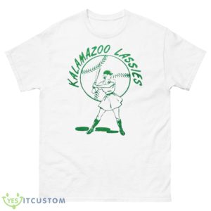 Kalamazoo Lassies Baseball Shirt - 500 Men’s Classic Tee Gildan