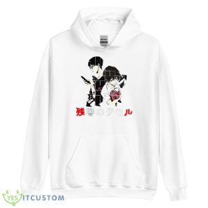 Kanji Graphic Terror In Resonance Shirt - Unisex Heavy Blend Hooded Sweatshirt