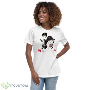 Kanji Graphic Terror In Resonance Shirt - Women's Relaxed Short Sleeve Jersey Tee