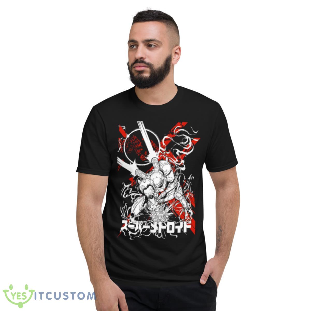 Kanji Logo Super Metroid Shirt 13 Kanji Logo Super Metroid Shirt - Short Sleeve T-Shirt