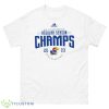 Kansas Jayhawks Big 12 Conference Regular Season Champs 2023 Shirt - 500 Men’s Classic Tee Gildan