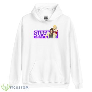 Kasey And Johnny Super Crooks Shirt - Unisex Heavy Blend Hooded Sweatshirt