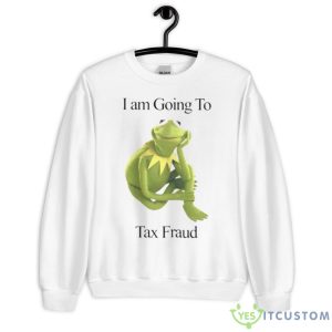 Kermit The Frog I’m Going To Tax Fraud Shirt - Unisex Heavy Blend Crewneck Sweatshirt