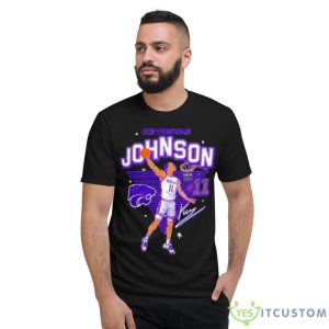 Keyontae Johnson K State Wildcats Caricature Shirt - Short Sleeve T-Shirt