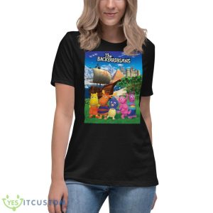Kids Cartoon The Backyardigans Shirt - Women's Relaxed Short Sleeve Jersey Tee
