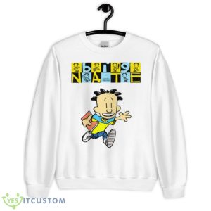 Kids Vintage Logo Big Nate Shirt - Unisex Heavy Blend Crewneck Sweatshirt