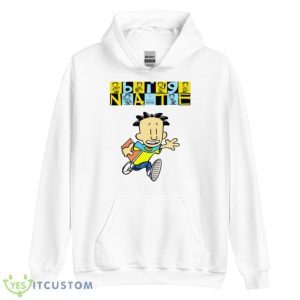 Kids Vintage Logo Big Nate Shirt - Unisex Heavy Blend Hooded Sweatshirt