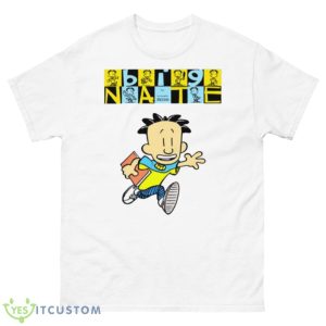 Kids Vintage Logo Big Nate Shirt - 500 Men’s Classic Tee Gildan
