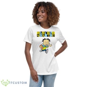 Kids Vintage Logo Big Nate Shirt - Women's Relaxed Short Sleeve Jersey Tee