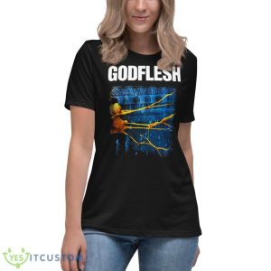Kingdom Come Godflesh 90s Band Shirt - Women's Relaxed Short Sleeve Jersey Tee