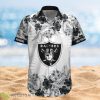 Las Vegas Raiders Summer Beach Shirt and Shorts Full Over Print Product Photo 1