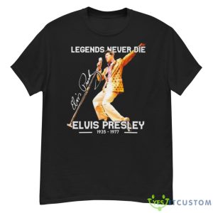 Legends Never Die Signature Elvis Presley 1935 1977 Shirt - G500 Men’s Classic T-Shirt