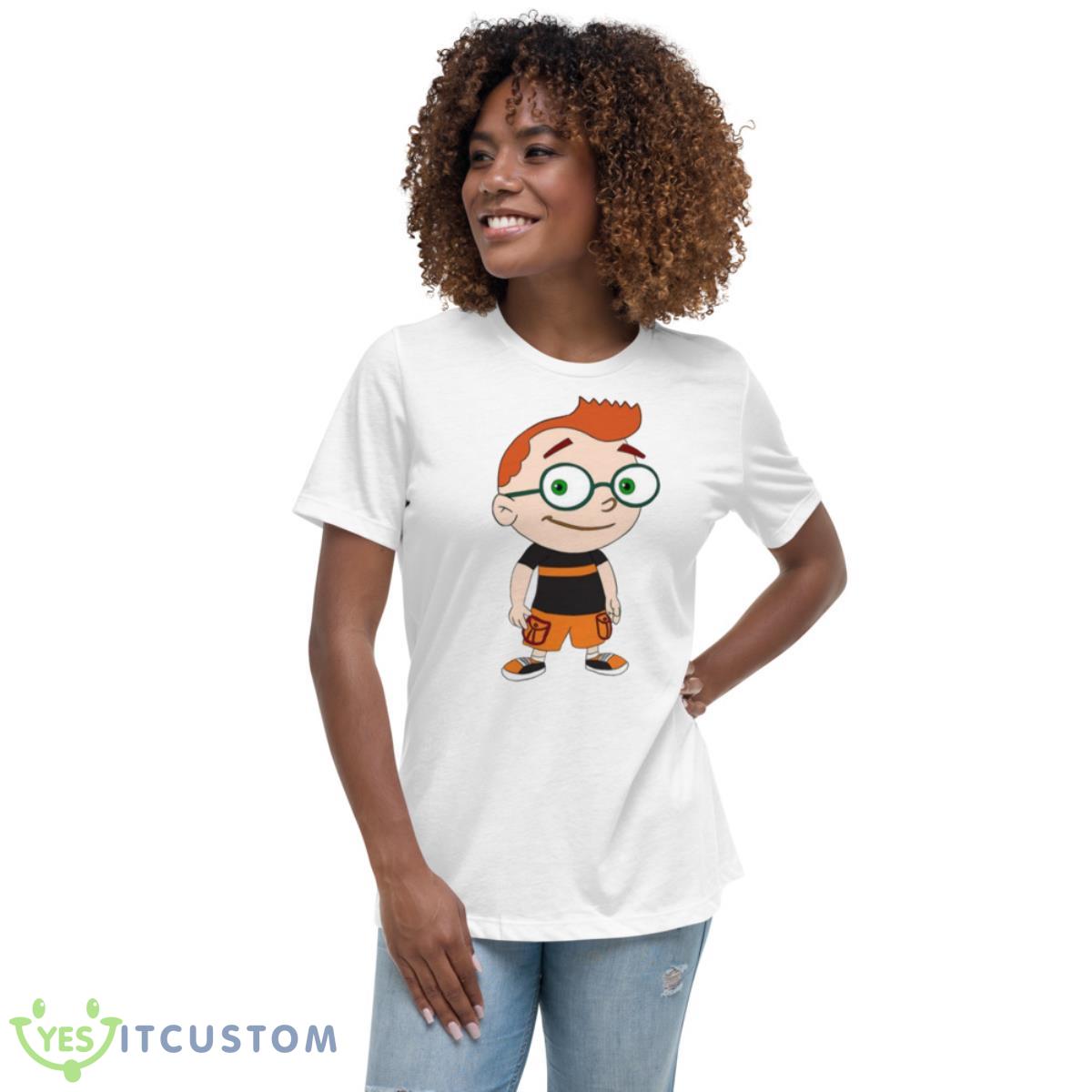 Leo The Ginger Head Little Einsteins Shirt 5 Leo The Ginger Head Little Einsteins Shirt - Women's Relaxed Short Sleeve Jersey Tee