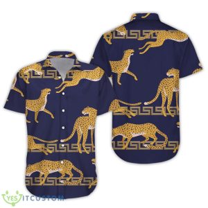 Leopard Animal On Purple Background Hawaii Shirt 9 Leopard Animal On Purple Background Hawaii Shirt Product Photo 3