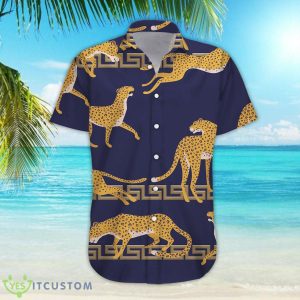 Leopard Animal On Purple Background Hawaii Shirt 10 Leopard Animal On Purple Background Hawaii Shirt Product Photo 4