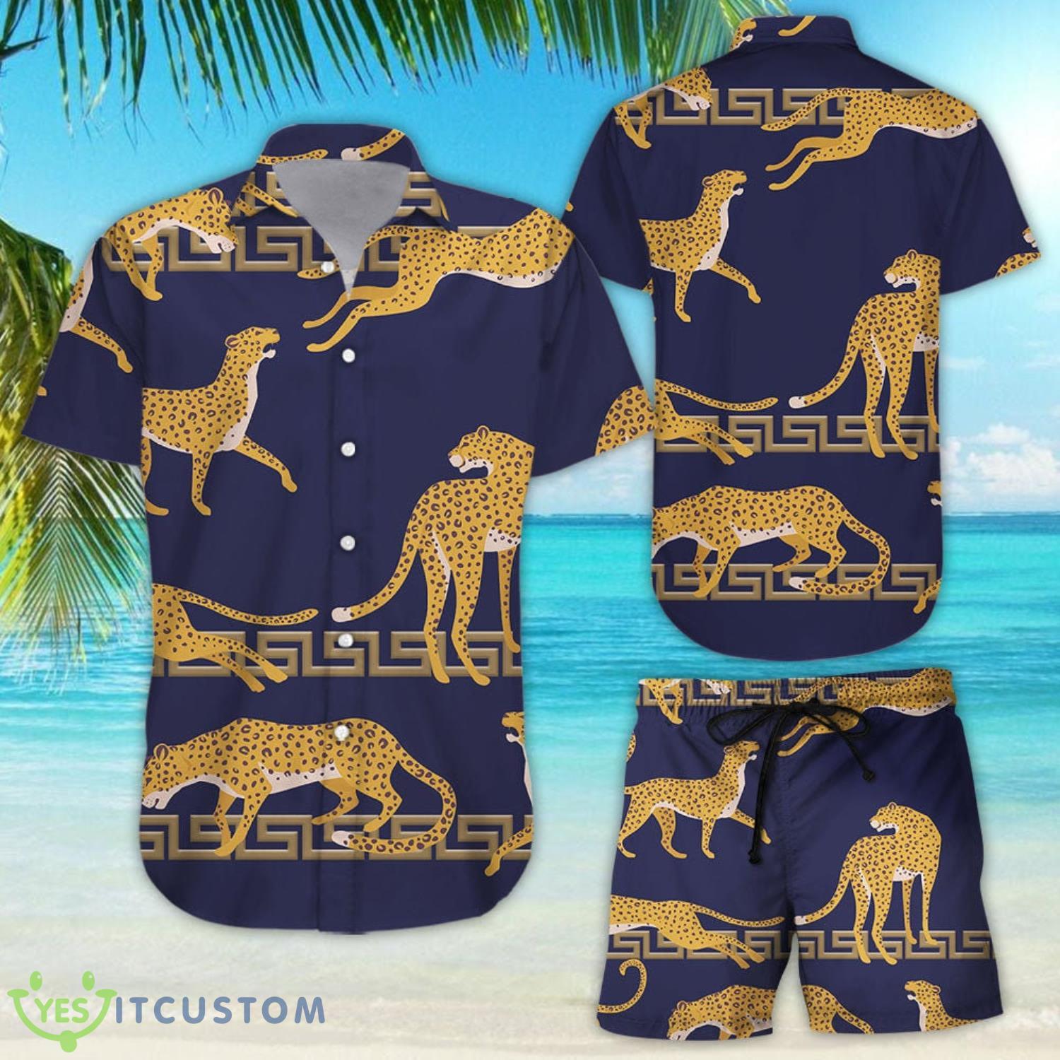 Leopard Animal On Purple Background Hawaii Shirt 14 Leopard Animal On Purple Background Hawaii Shirt Product Photo 1