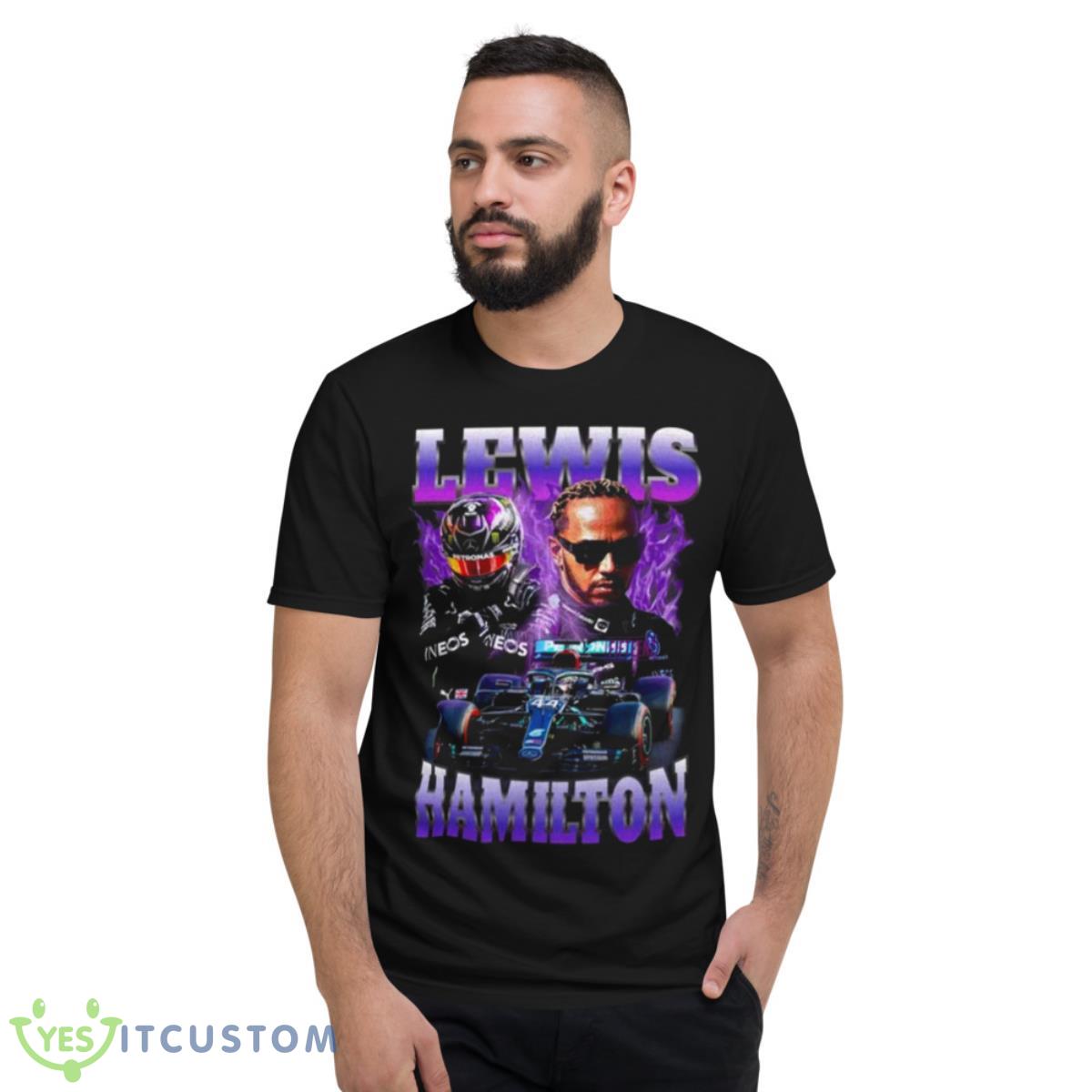 Lewis Hamilton 90s Vintage Shirt 2 Lewis Hamilton 90s Vintage Shirt - Short Sleeve T-Shirt