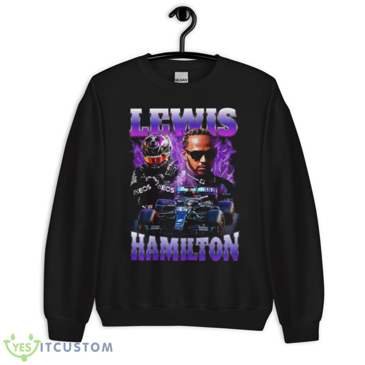 Lewis Hamilton 90s Vintage Shirt 13 Lewis Hamilton 90s Vintage Shirt - Unisex Crewneck Sweatshirt