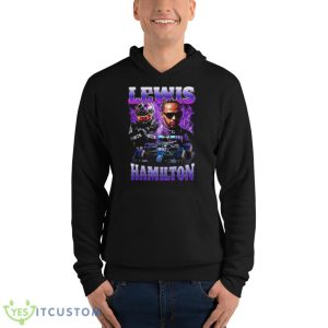 Lewis Hamilton 90s Vintage Shirt 9 Lewis Hamilton 90s Vintage Shirt - Unisex Fleece Pullover Hoodie