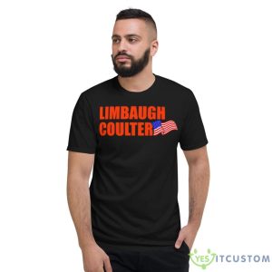 Limbaugh Coulter American Flag Shirt - Short Sleeve T-Shirt