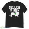 Lion Animal St Patrick’s Day Irish Shamrock Shirt - G500 Men’s Classic T-Shirt