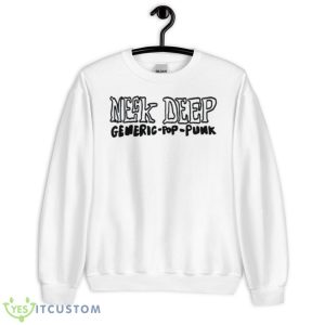 Live On Tour Neck Deep Generic Pop Punk 2023 Shirt - Unisex Heavy Blend Crewneck Sweatshirt