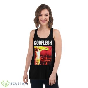 Logo Racerback Godflesh 90s Band Shirt - Women's Flowy Racerback Tank